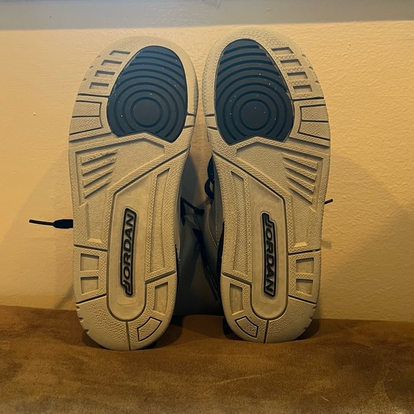 Air Jordan 3 Retro Wolf Grey 2014 Size 3y Kids - Picture 4 of 8